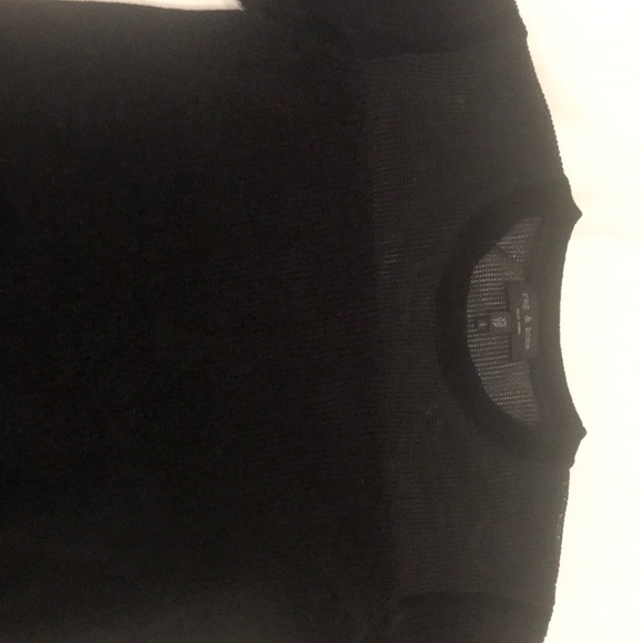 Black chenille top - Picture 4 of 5